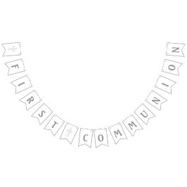 Korsa det första nattvardsgångbanret vimplar