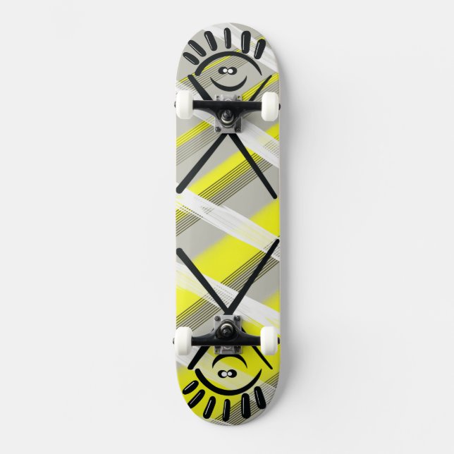 Korsa Ögon – Minimal Urban Skateboard (Framsida)