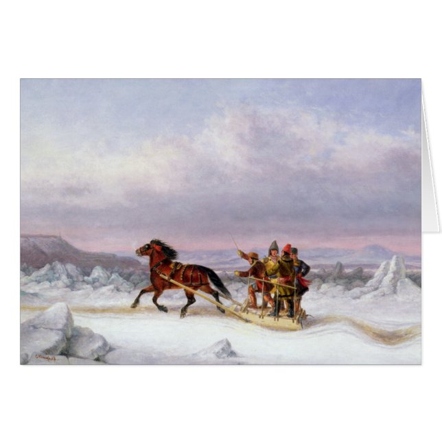 Korsa St.en Lawrence Hälsningskort (Framsidan Horizontal)