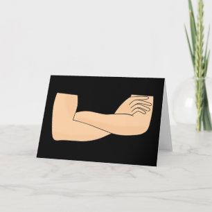 Korsad arm kort
