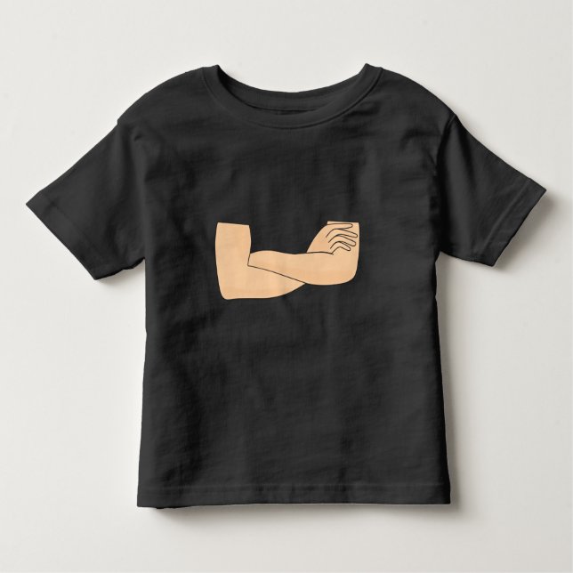 Korsad arm t shirt (Framsida)