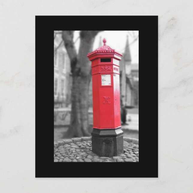 Korsad brevlåda vykort (Framsida)