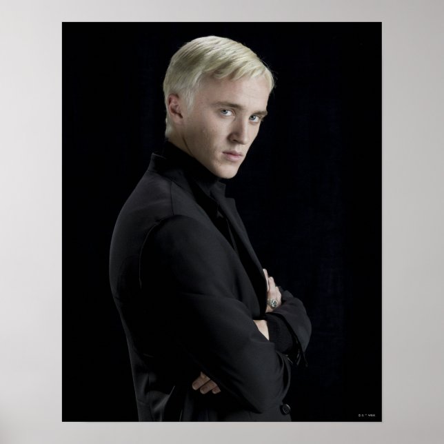 Korsad DracoMalfoy ärmar Poster (Framsidan)