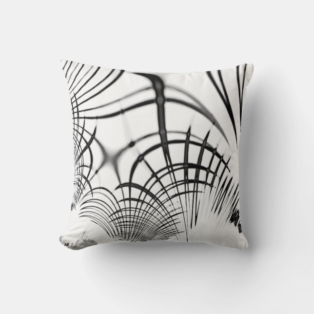 Korsad grått linjer påminner oss om teckning i klo kudde (Framsida)