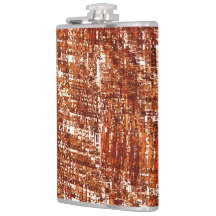 Korsad linjer och rost kvadratisk nos