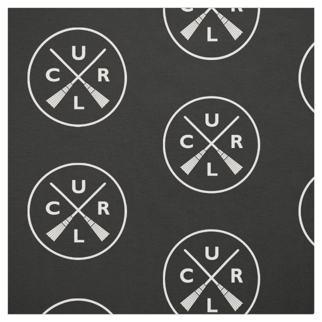 Korsad maj sopar svartvitt tyg - (Provkarta)