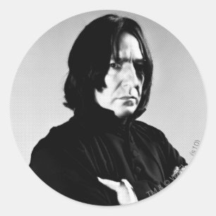 Korsad Severus Snape ärmar Runt Klistermärke