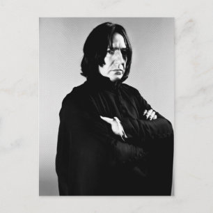Korsad Severus Snape ärmar Vykort