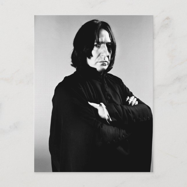 Korsad Severus Snape ärmar Vykort (Framsida)