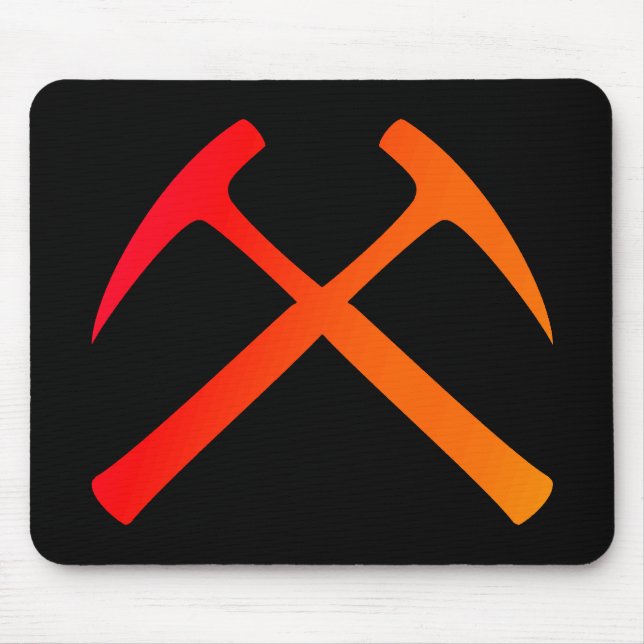 Korsad sten bultar Mousepad Musmatta (Framsidan)