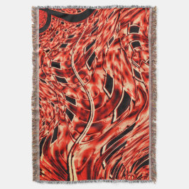 Korsade eller bruna rutor filt