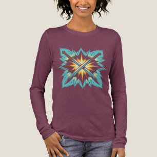 Korsade Fantasy Pilar med Lysande Energi – Dynamis T Shirt