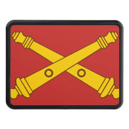 Korsade kanoner för fält artilleri dragkroksskydd