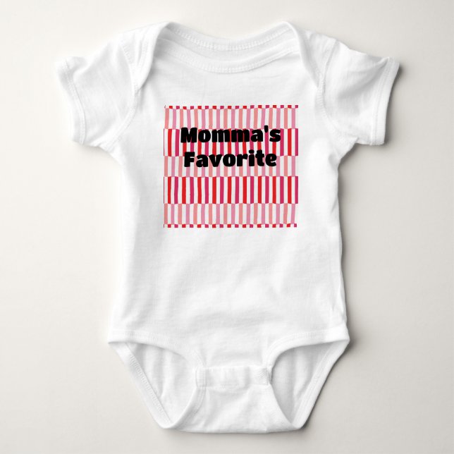 Korsade Polkagrisar T Shirt (Framsida)