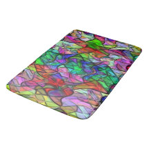 Korsade rep gömt av viss vakuumväv av färgad