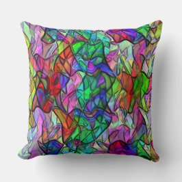 Korsade rep gömt under viss vakuumväv kudde