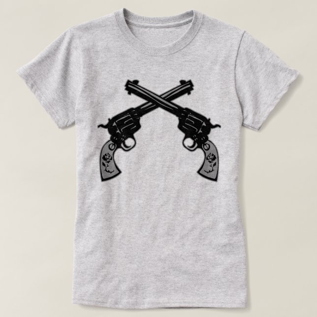 Korsade Retro-dammar Tee (Design framsida)