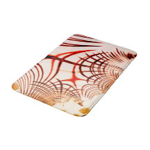 Korsade röda bruna böjda spår, åldrad effekt