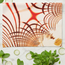 Korsade röda bruna kurvspår, åldras, effekt