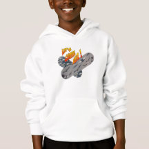 Korsade SkateboardkomfortBlend Hoodie