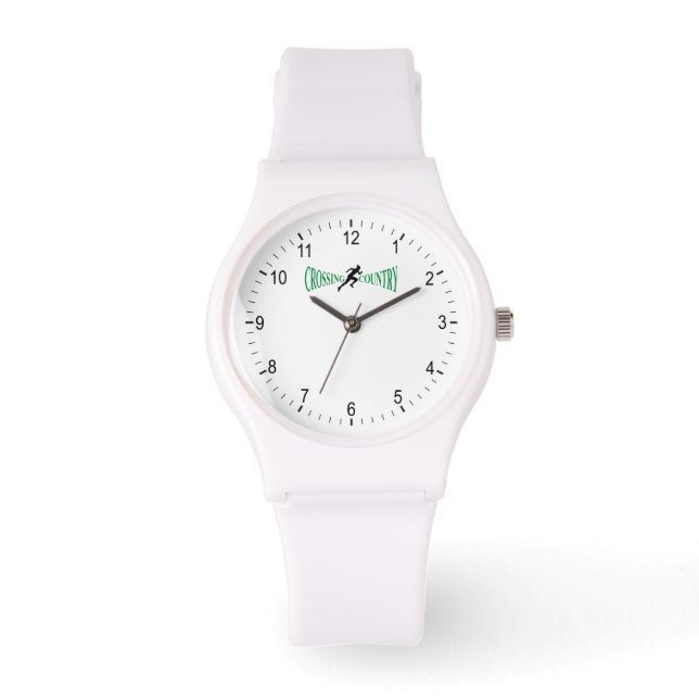 Korsande land armbandsur (Framsida)