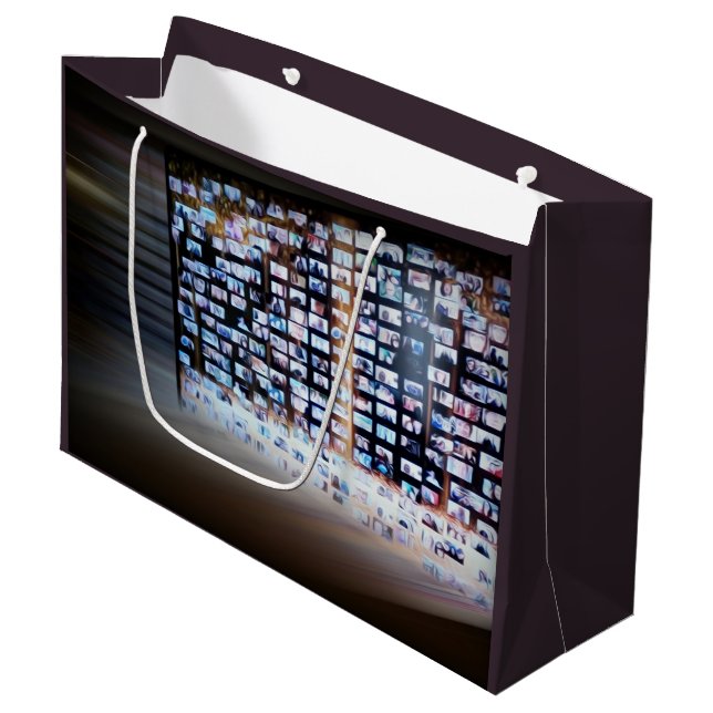 Korsande online gräns (Framsidan Vinklad)