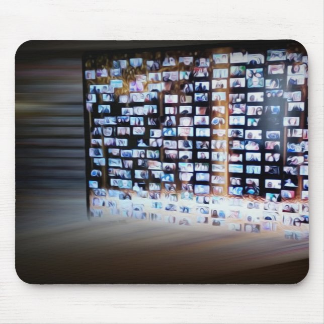 Korsande online gräns musmatta (Framsidan)