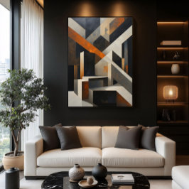 Korsande strukturer poster