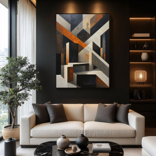 Korsande strukturer poster