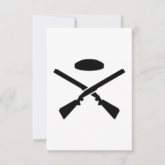 Korsande svällning av pistol (Framsida)