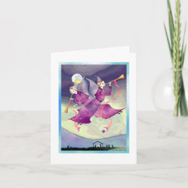 Korsat Helgdag-julkort i Änglar Kort