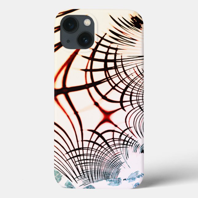 Korsat linjer av varierat färg i ljusbakgrund (Baksida)