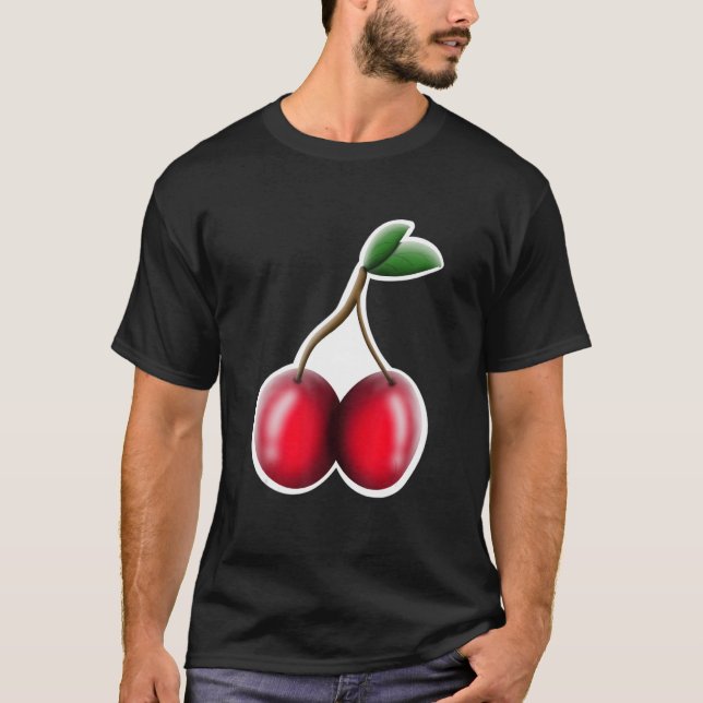 Körsbär 1 t shirt (Framsida)