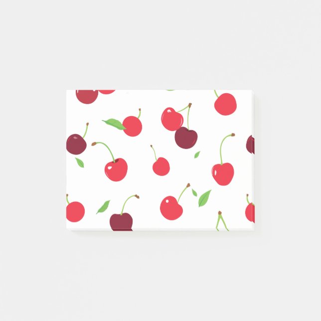 Körsbär 4 post-it block (Framsida)