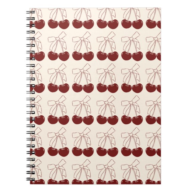 Körsbär Anteckningsbok (Framsidan)