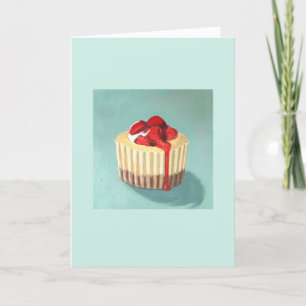 Körsbär Cupcake-kort Kort