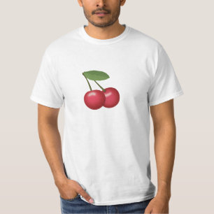 Körsbär Emoji Tee Shirt