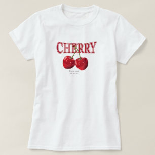 Körsbär Estetisk Söt Sommar Frukt T Shirt