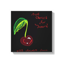 Körsbär för Dessert-utskrift