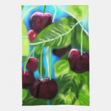 Körsbär från Grenar Cherry Red Grönt