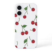 Körsbär Frukt Upprepad Mönsterdesign
