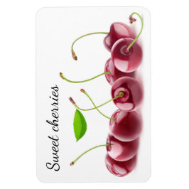 Körsbär i rad magnet