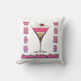 Körsbär Jubilee Martini Cocktail Recept Konst Kudde
