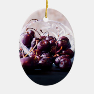 Körsbär Julgransprydnad Keramik