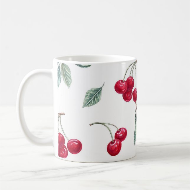 Körsbär Kaffemugg (Vänster)