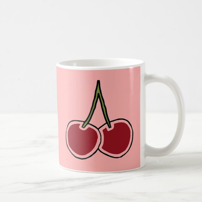Körsbär Kaffemugg (Höger)