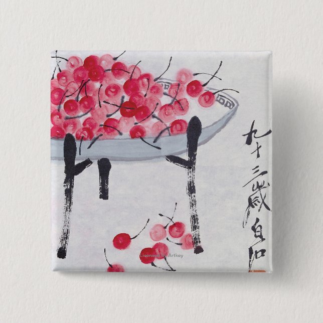 Körsbär Knapp (Framsida)