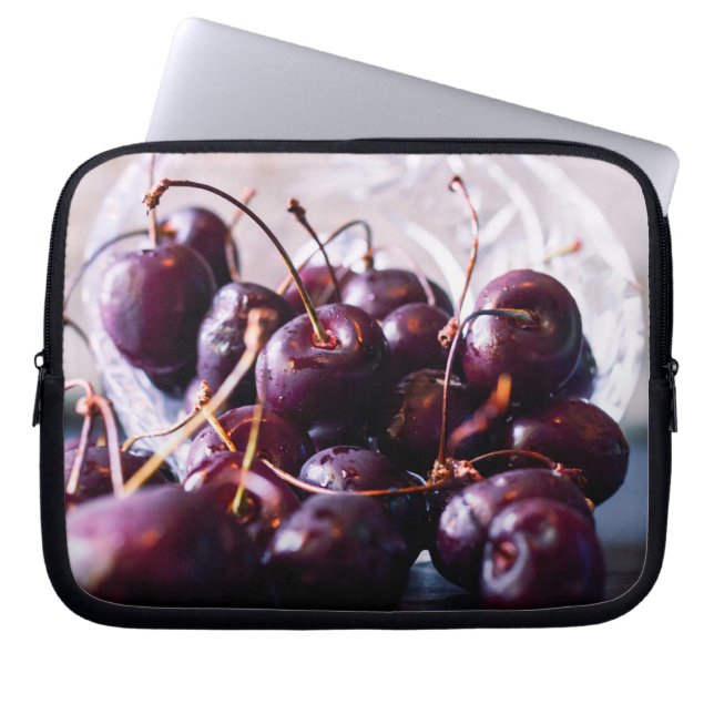 Körsbär Laptop Fodral (Framsidan)