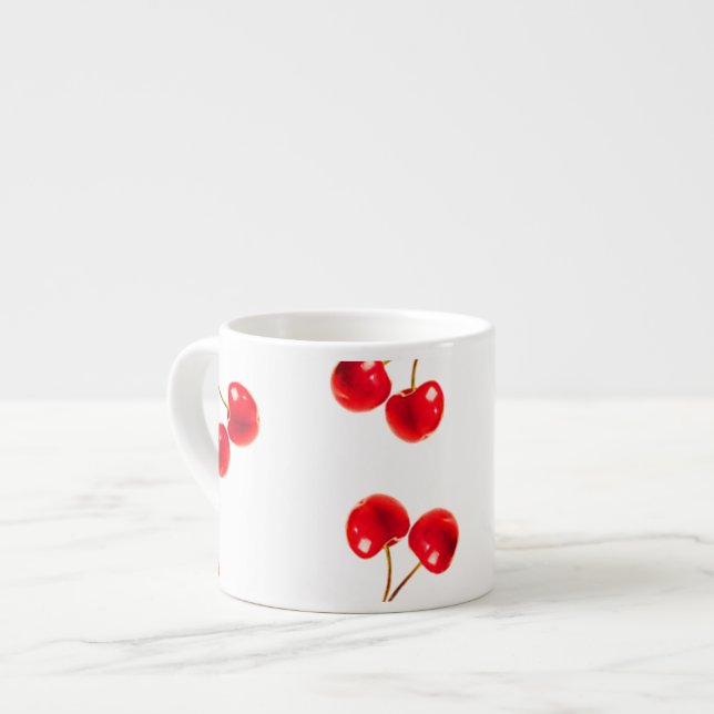körsbär levande espressomugg (Framsida vänster)