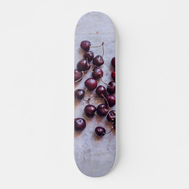 Körsbär Mini Skateboard Bräda 18,5 Cm (Framsida)